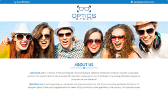 Desktop Screenshot of opticsstock.com